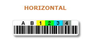 AIT Tape Cartridge Barcode Label, Qty: 45 labels per sheet